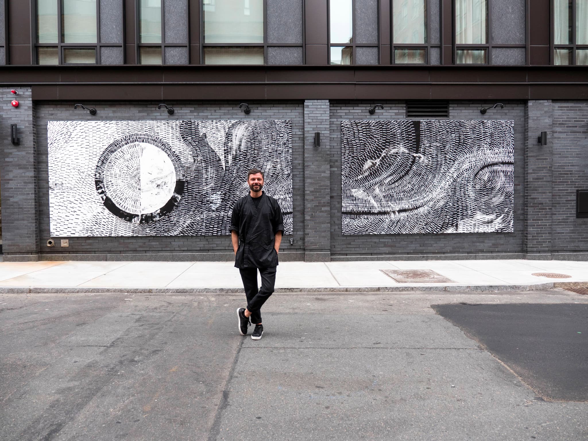 Tomek Sadurski with TIDES at 10 Farnsworth. Photo courtesy of Kure Creative.