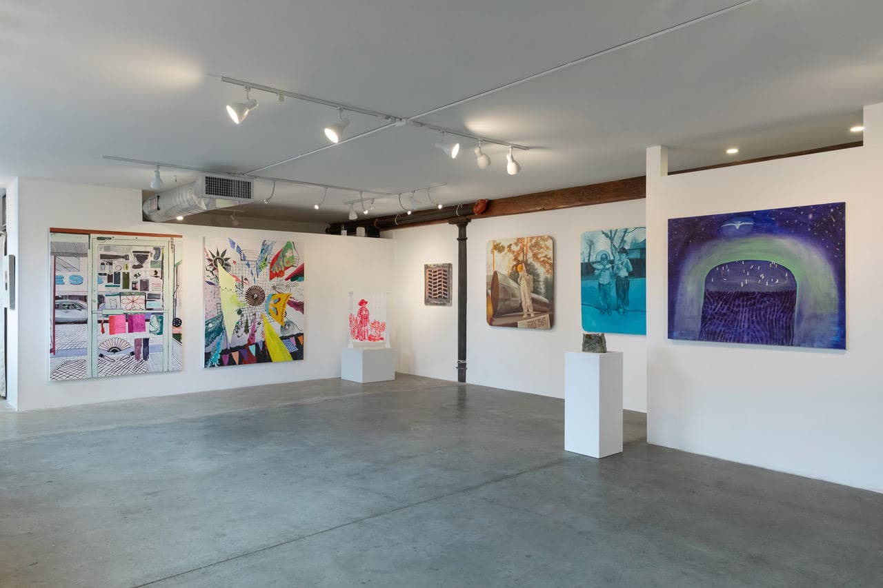 Dynamic, colorful, and surreal works of art on display at LaiSun Keane.